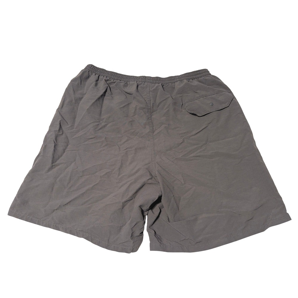 Patagonia Mens Small Baggies Longs 7" Shorts Forge Grey Nylon Mesh Liner 58033 - Picture 3 of 13